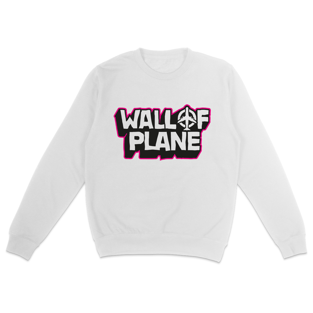 Crewneck Wall Of Plane Pink