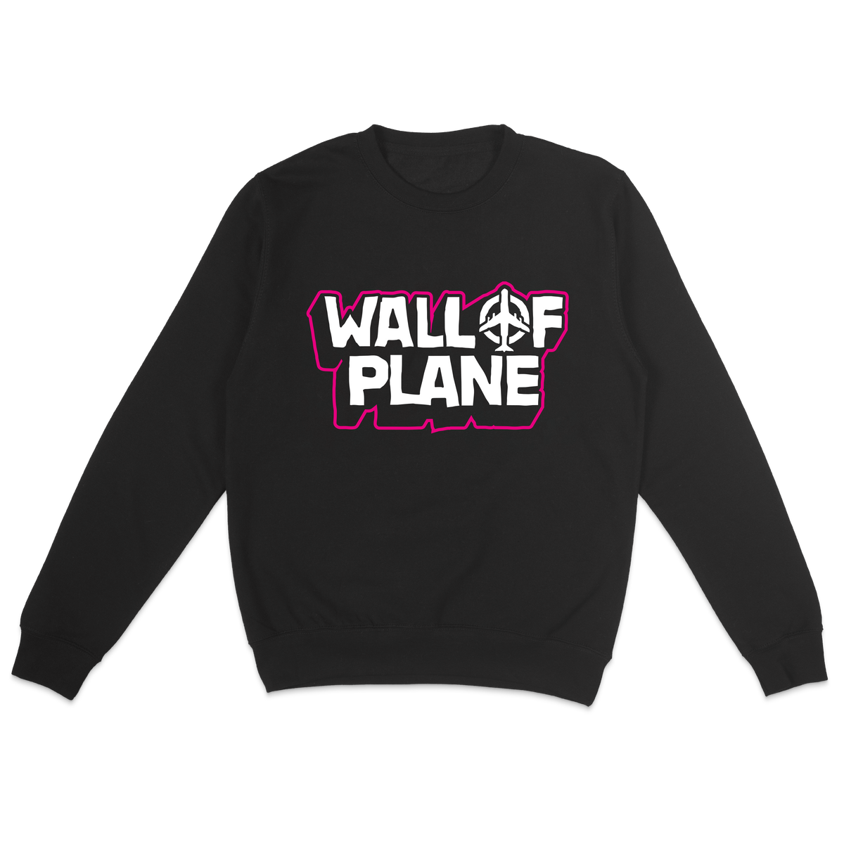 Crewneck Wall Of Plane Pink