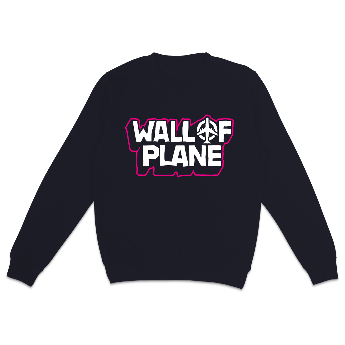Crewneck Wall Of Plane Pink