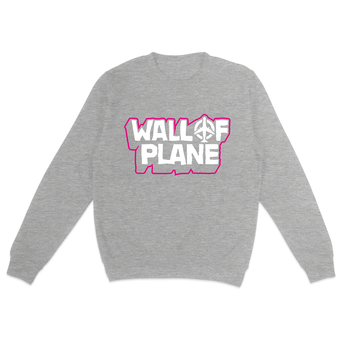 Crewneck Wall Of Plane Pink