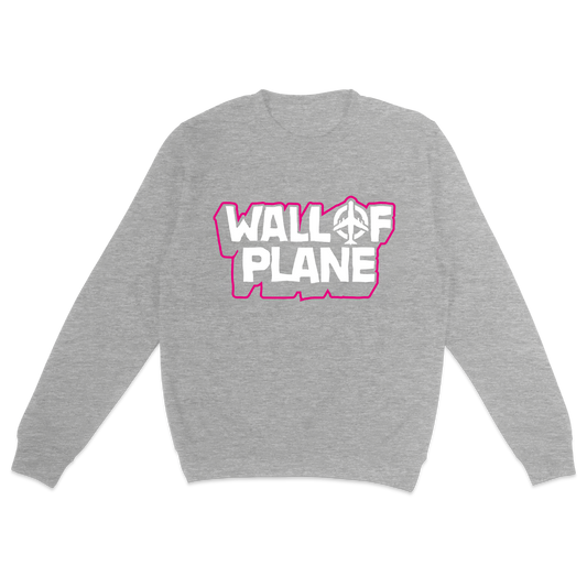 Crewneck Wall Of Plane Pink