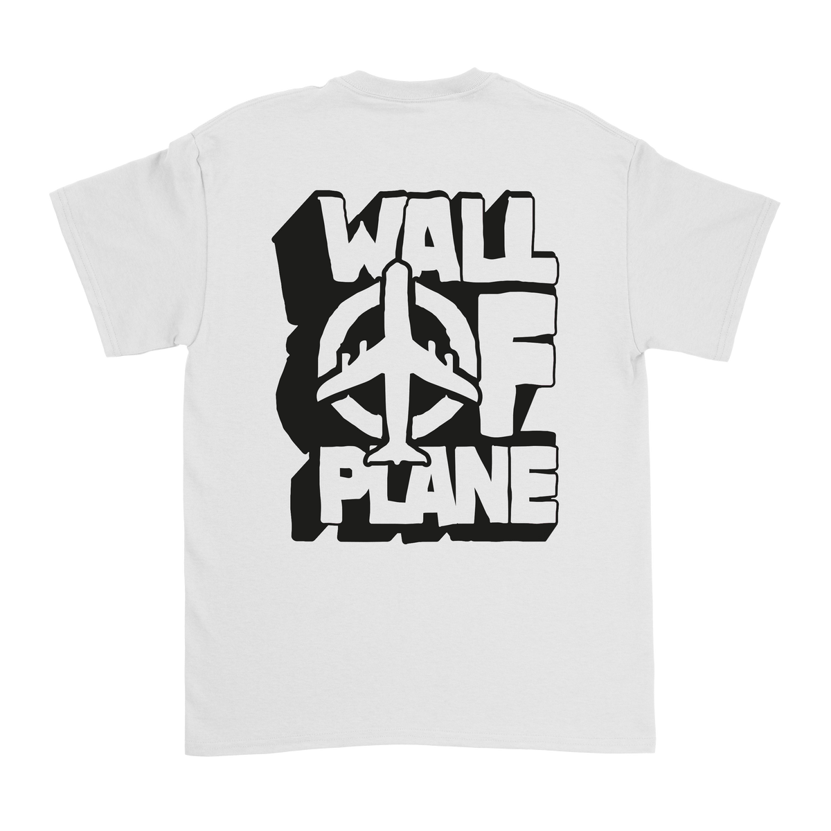 T-shirt Wall of Plane| Print Front & Back